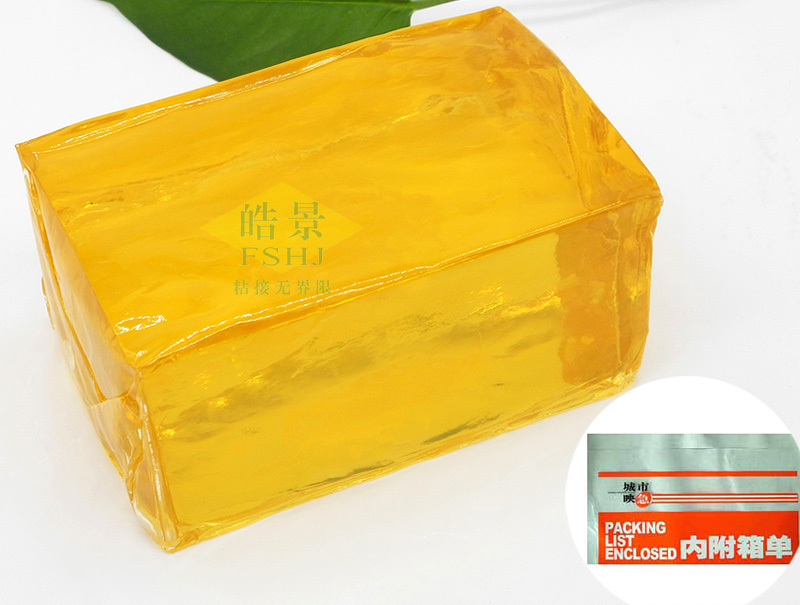 PE膜背胶袋用压敏胶块HJ23F的产品图