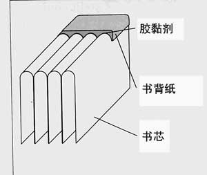 无线胶订成品结构