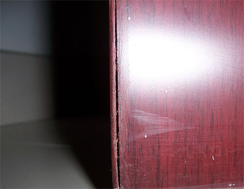 家具板材封边处开裂