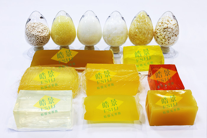 各种颜色的热熔胶