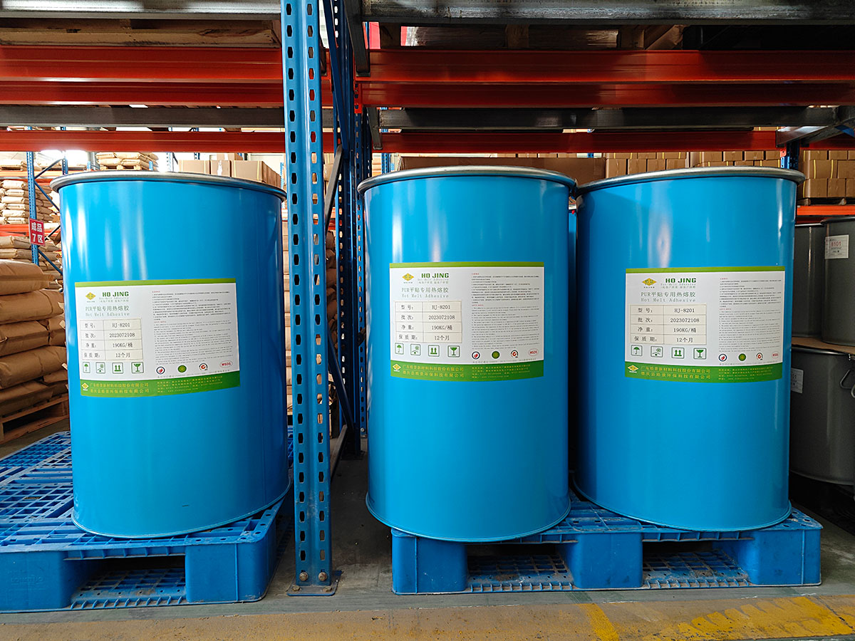 PUR板材平贴胶仓储