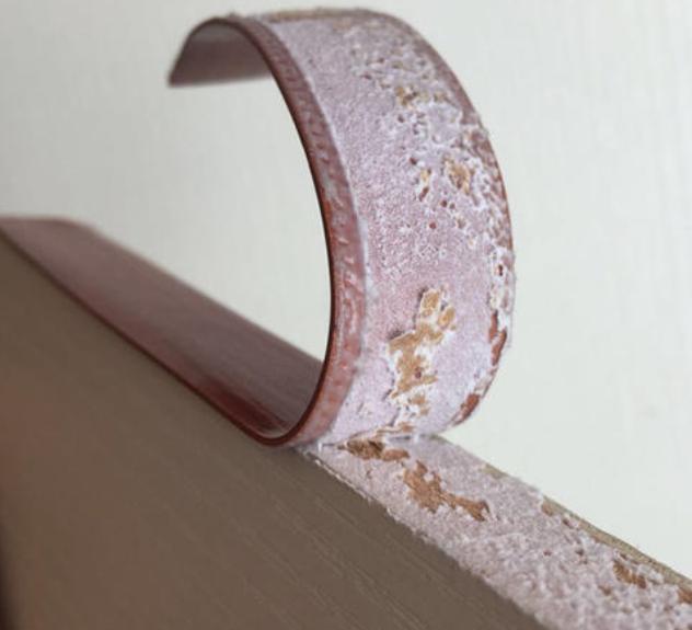 热熔胶胶层脱离